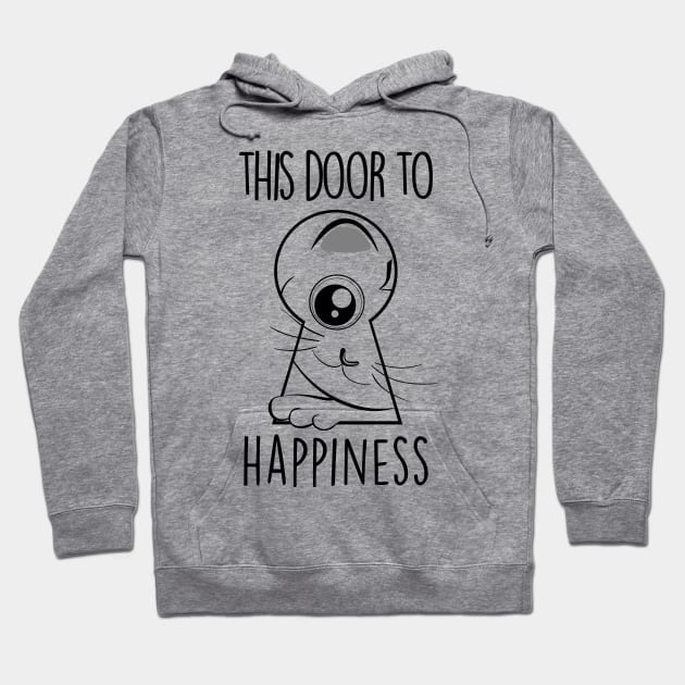 Pussy Cat Happiness Hoodie by RichyTor